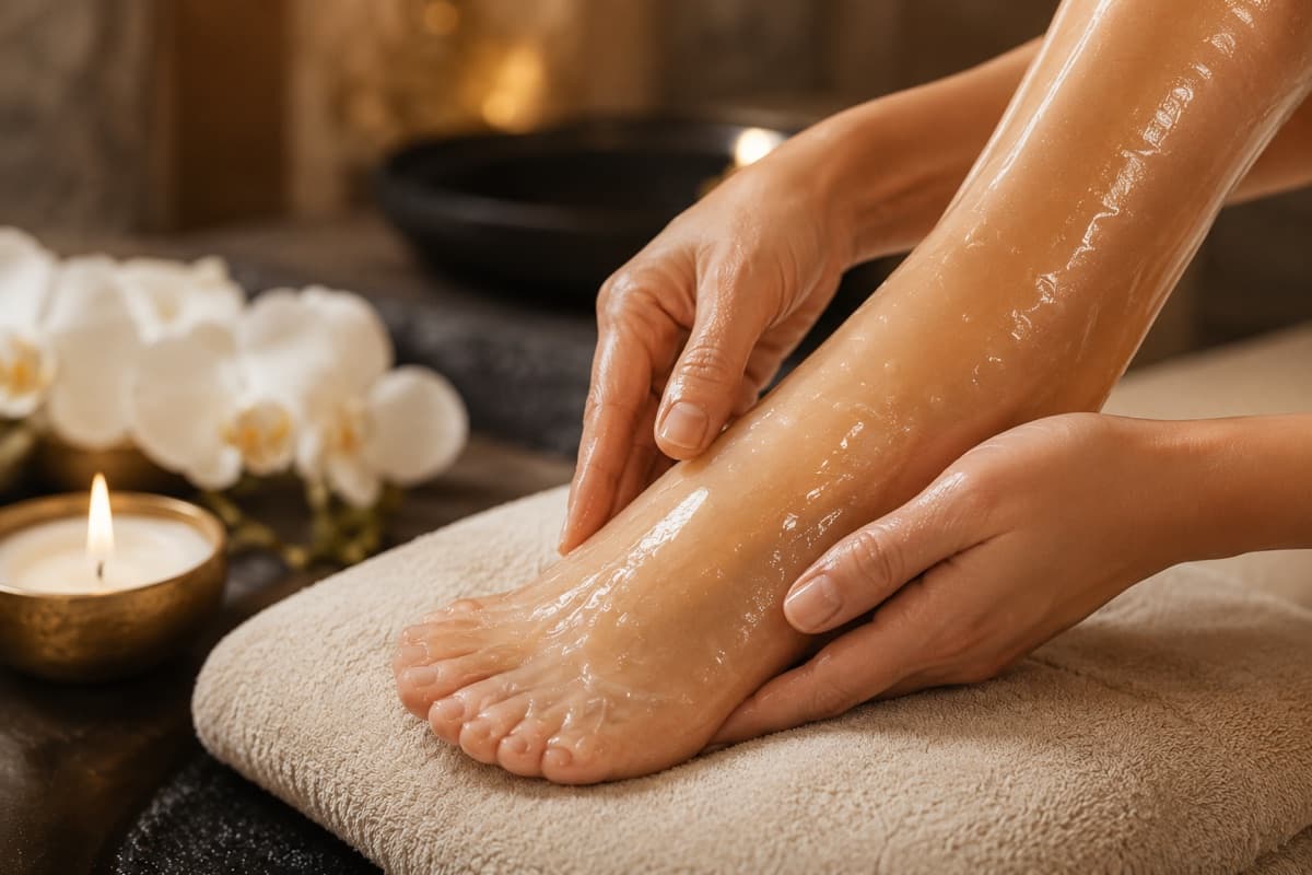 Paraffin Pedicure