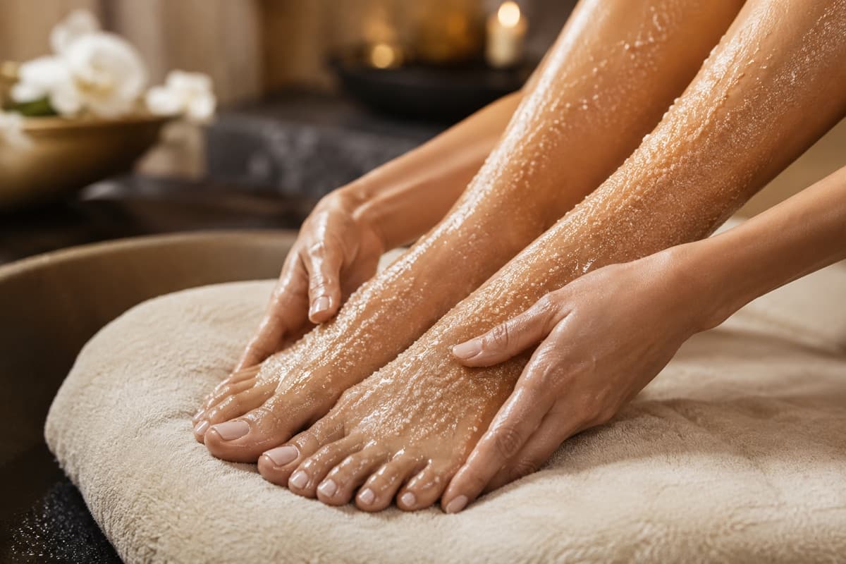 Sugar Scrub Pedicure